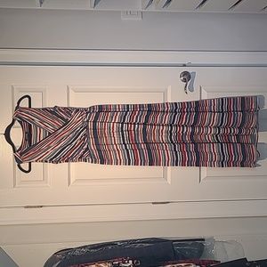 Land's end Maxi dress (red, white and blue)